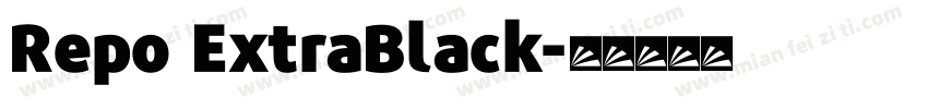 Repo ExtraBlack字体转换